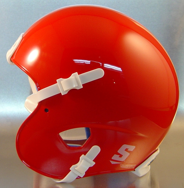 Scarlet (Georgia Bulldog Red) Schutt XP Mini Football Helmet Shell
